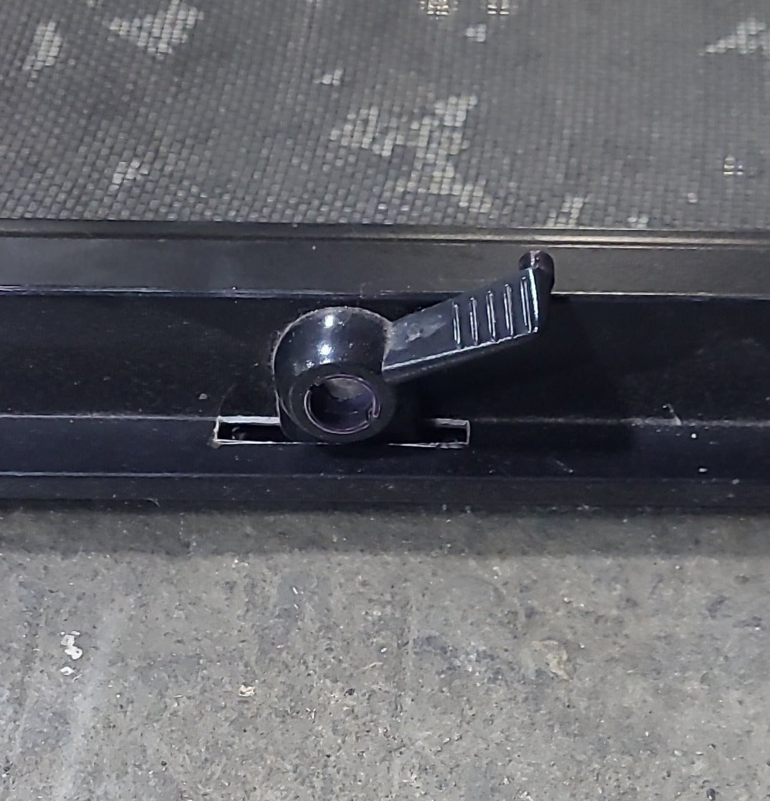 Used Black Radius Opening Window : 48 1/4