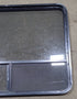 Used Black Radius Opening Window : 48 1/4" W x 35 3/4" H x 1 3/4" D - Young Farts RV Parts