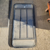 Used Black Radius Opening Window : 49 X 23 X 2