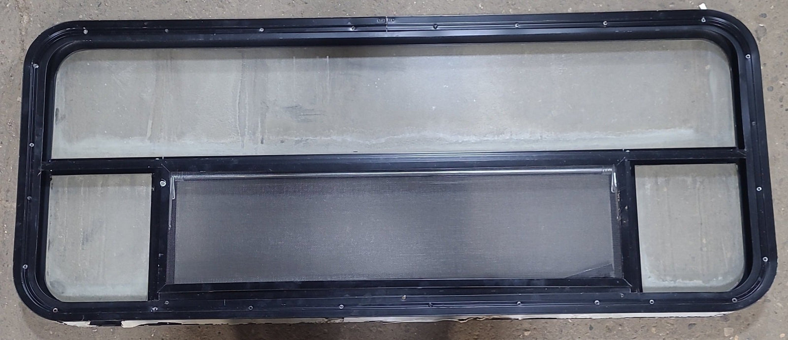 Used Black Radius Opening Window : 53 1/2