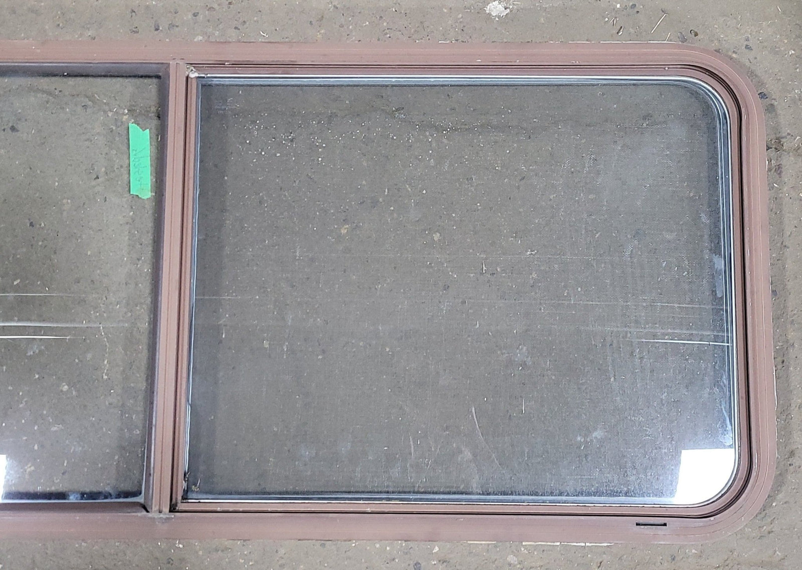 Used Black Radius Opening Window : 54 1/4