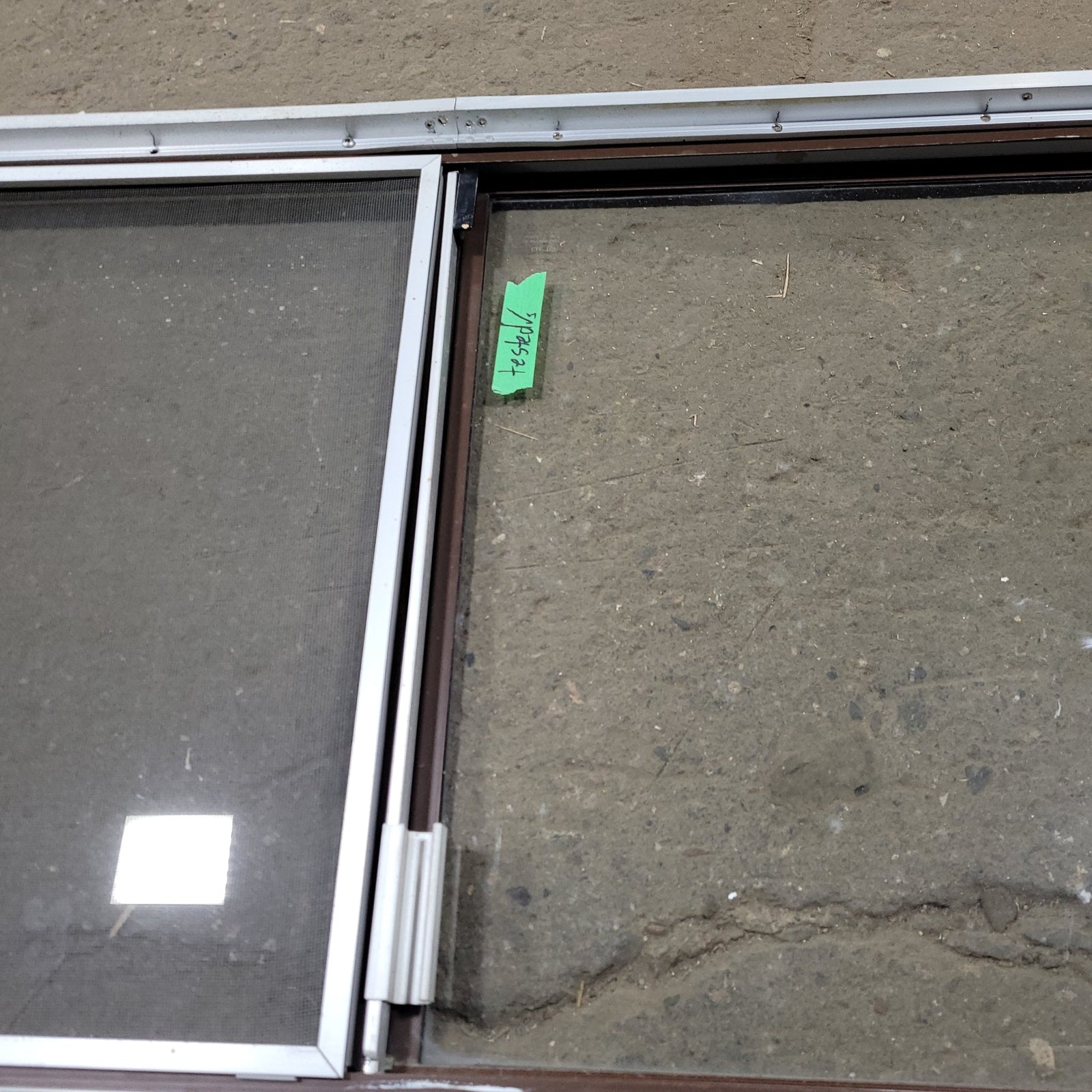 Used Black Radius Opening Window : 54 1/4