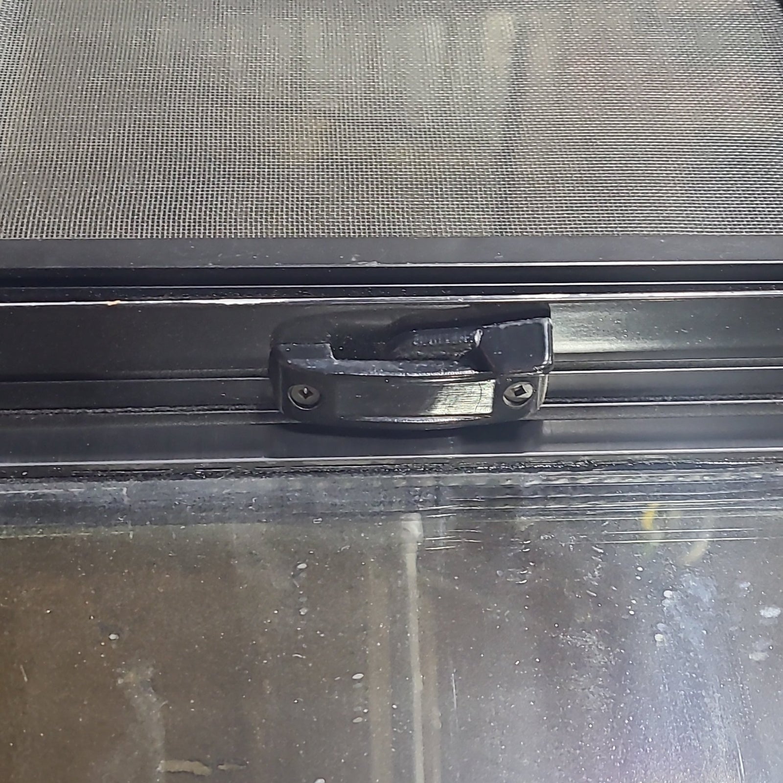 Used Black Radius Opening Window : 54 1/4