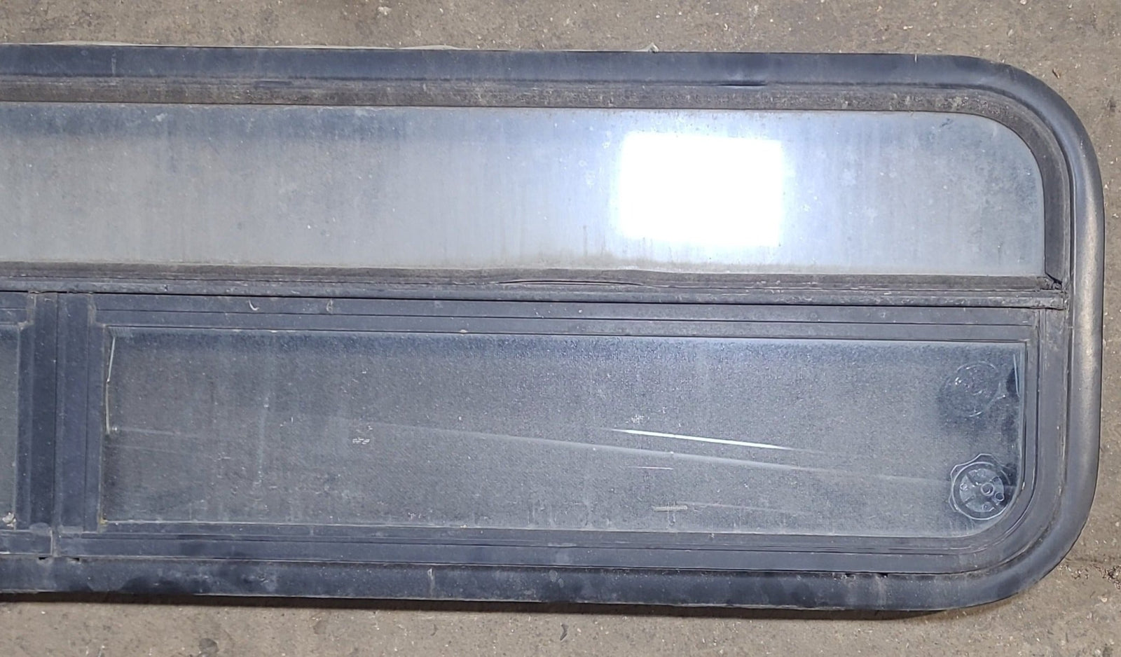 Used Black Radius Opening Window : 59 1/4