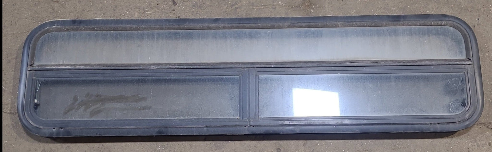 Used Black Radius Opening Window : 59 1/4