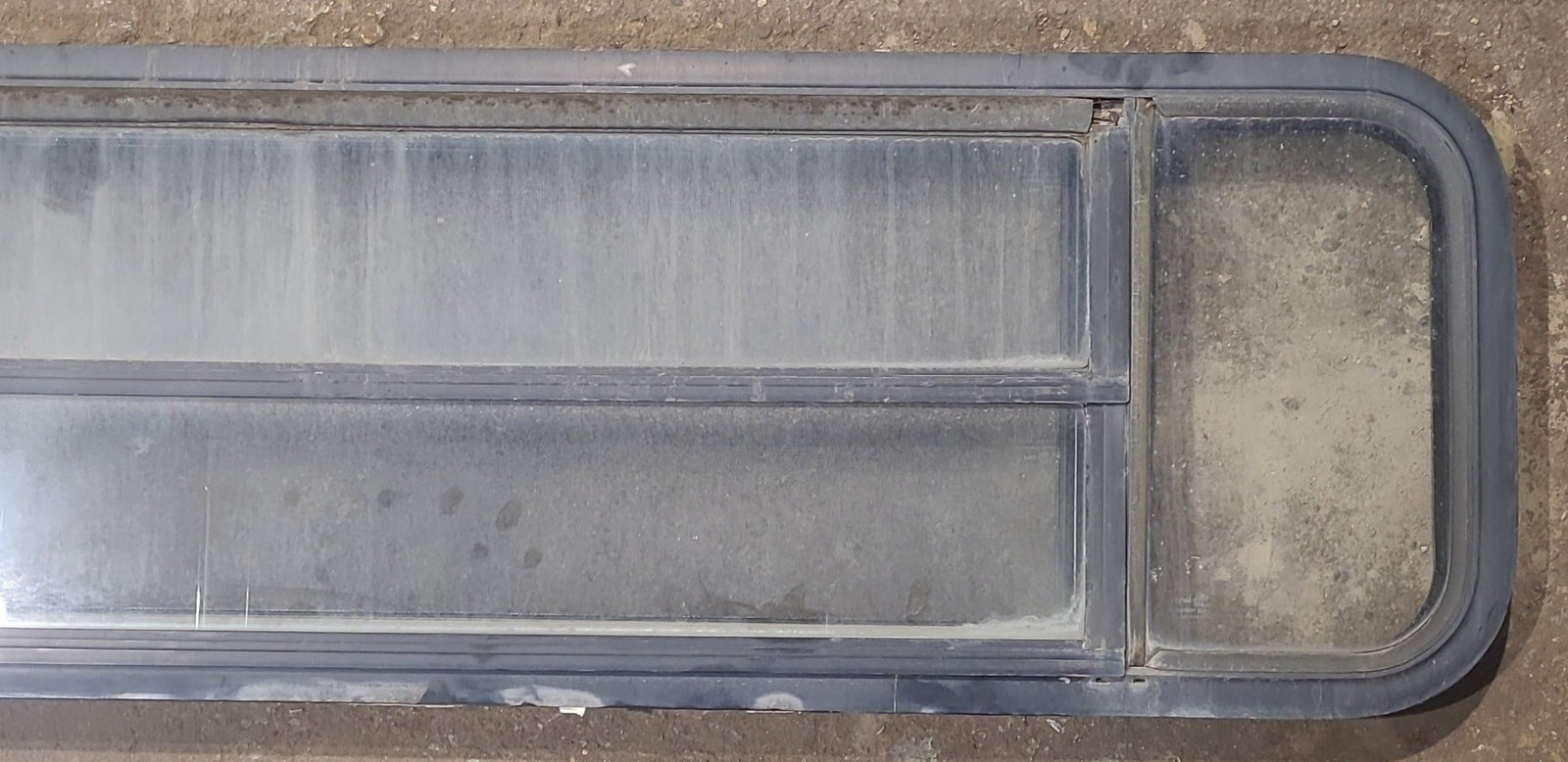 Used Black Radius Opening Window : 59 1/4