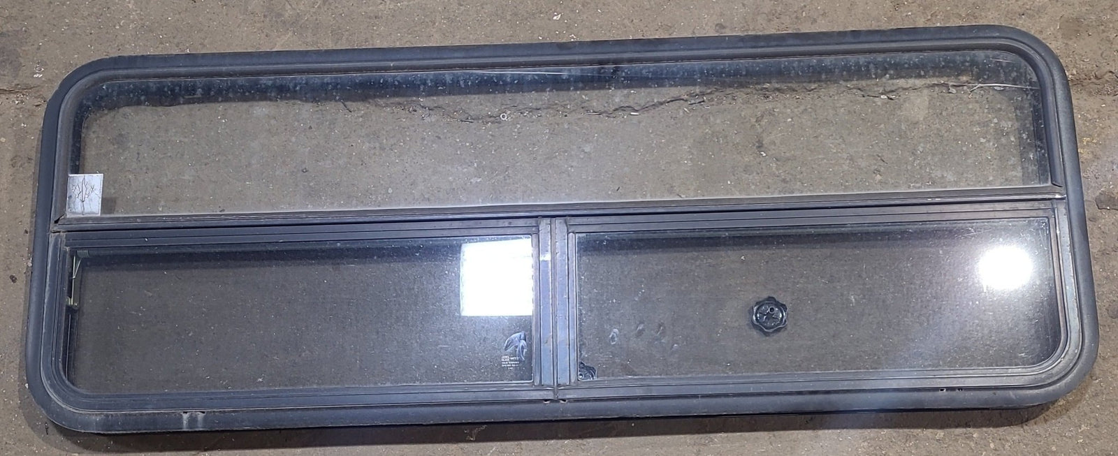 Used Black Radius Opening Window : 59 1/4