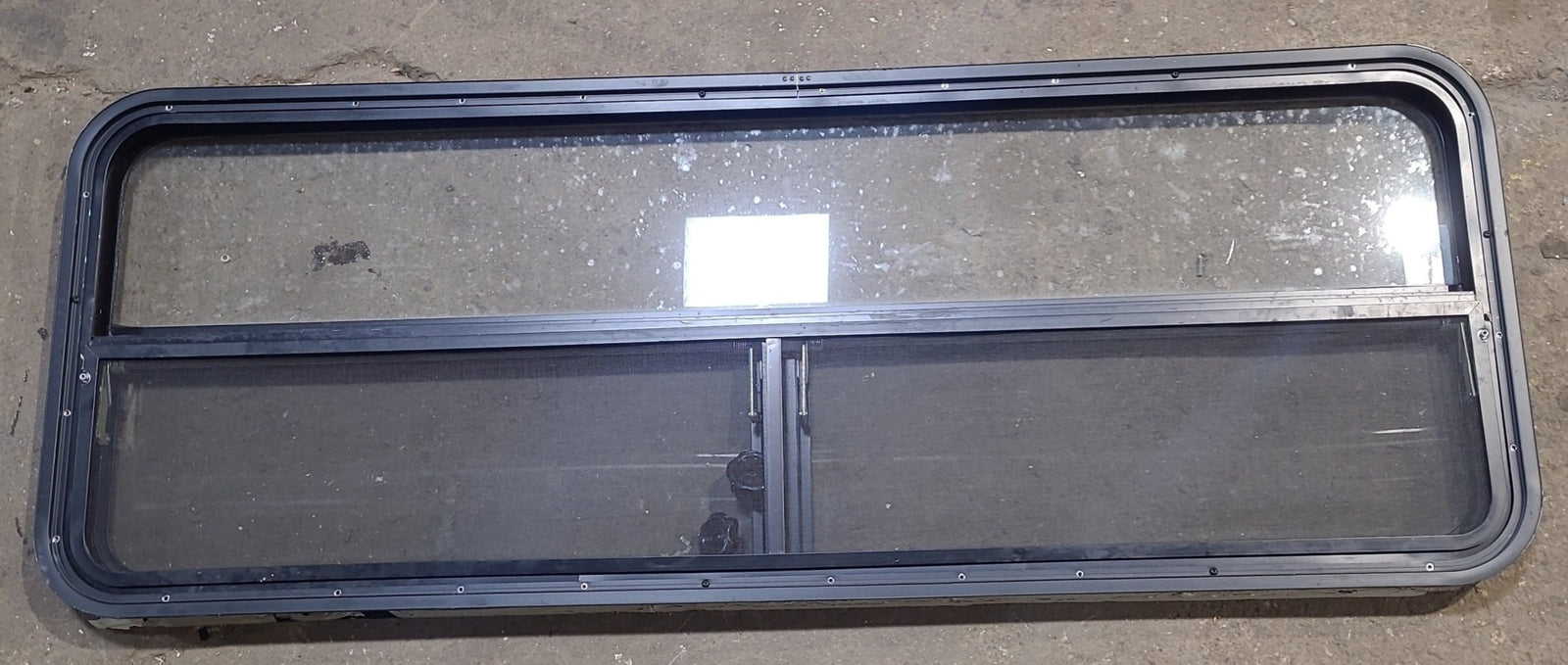 Used Black Radius Opening Window : 59 1/4