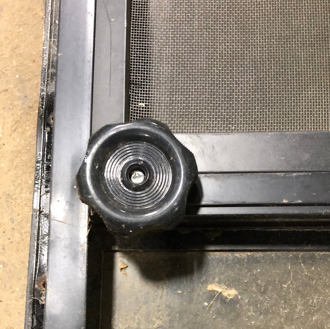 Used Black Radius Opening Window : 60 1/2