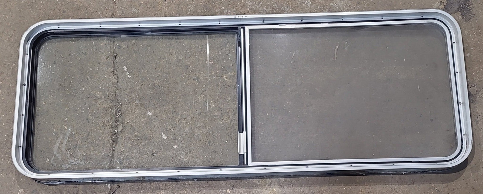 Used Black Radius Opening Window : 60 1/4