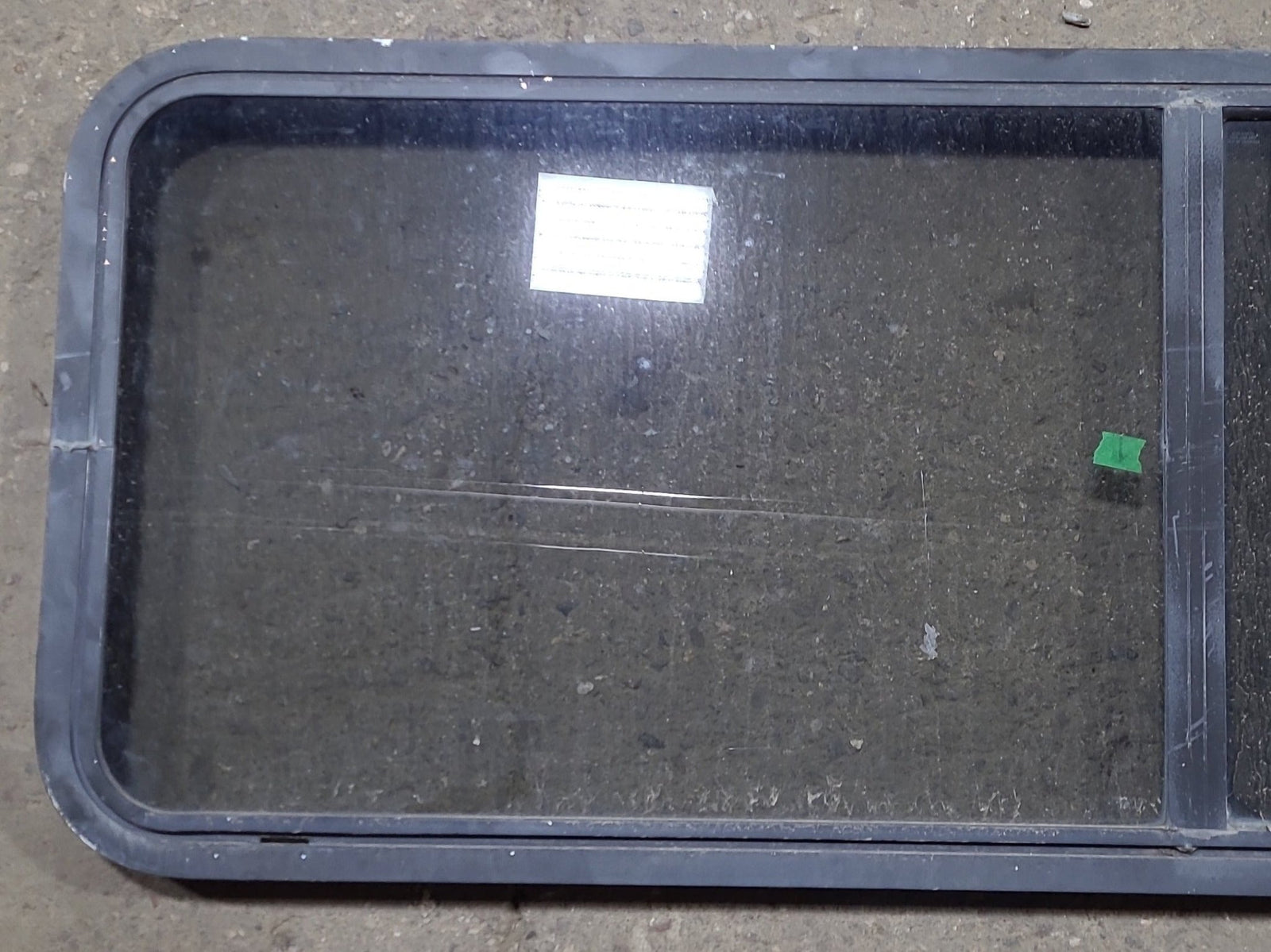 Used Black Radius Opening Window : 60 1/4