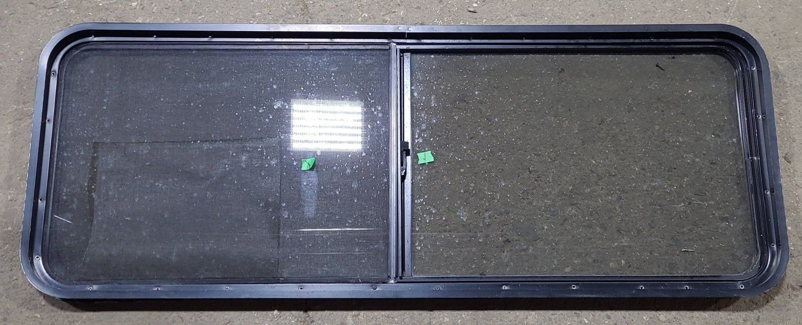 Used Black Radius Opening Window : 60 1/4