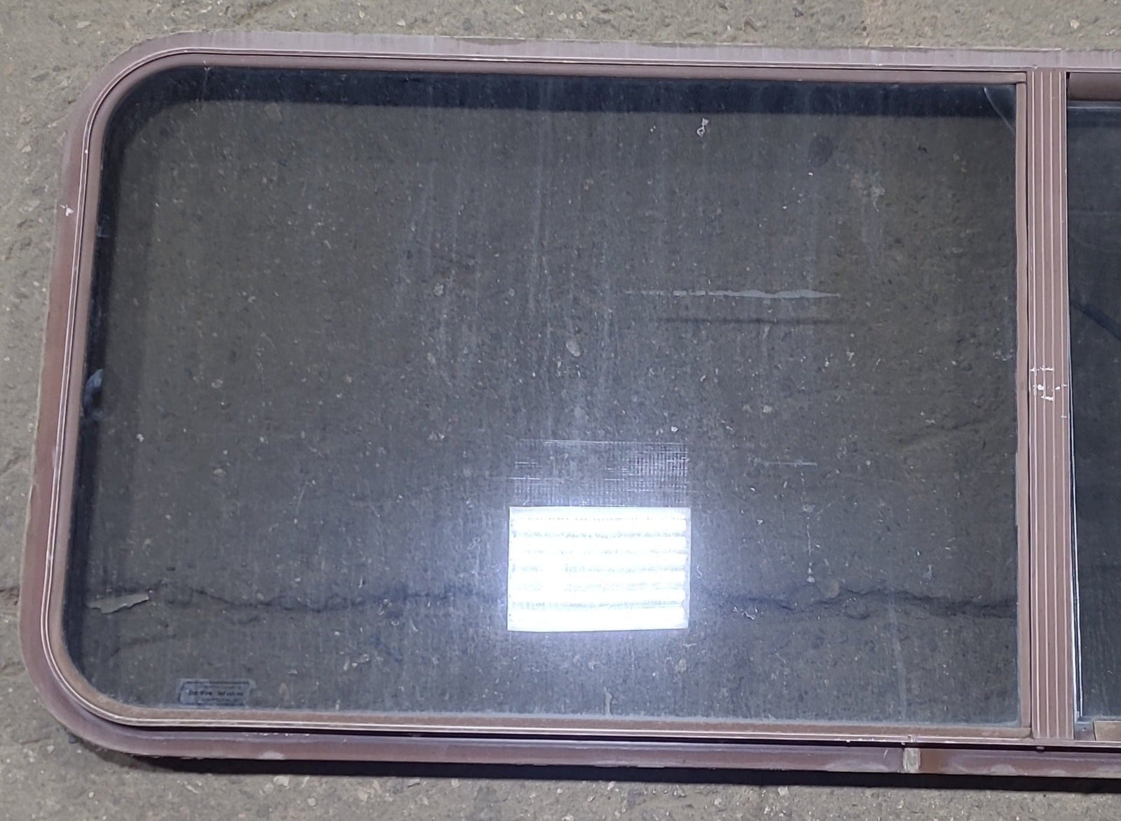 Used Black Radius Opening Window : 60 1/4