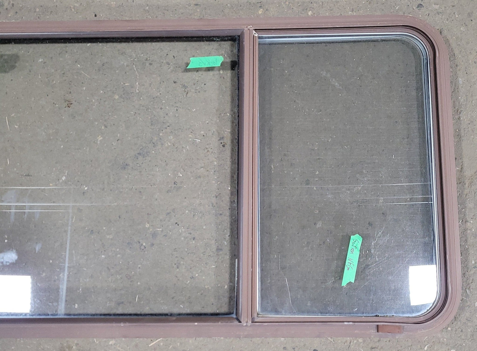 Used Black Radius Opening Window : 60 1/4