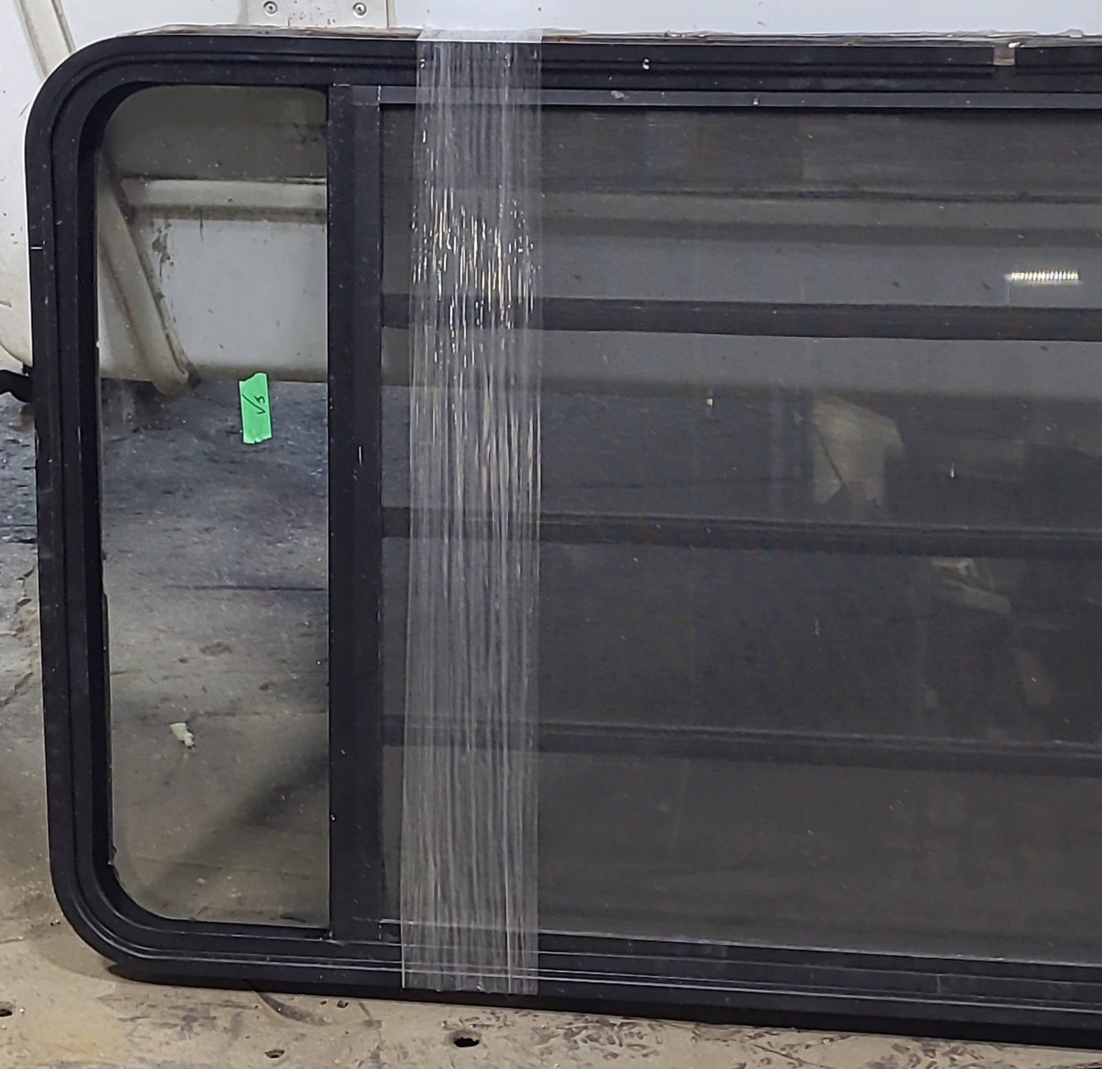 Used Black Radius Opening Window : 60 1/8