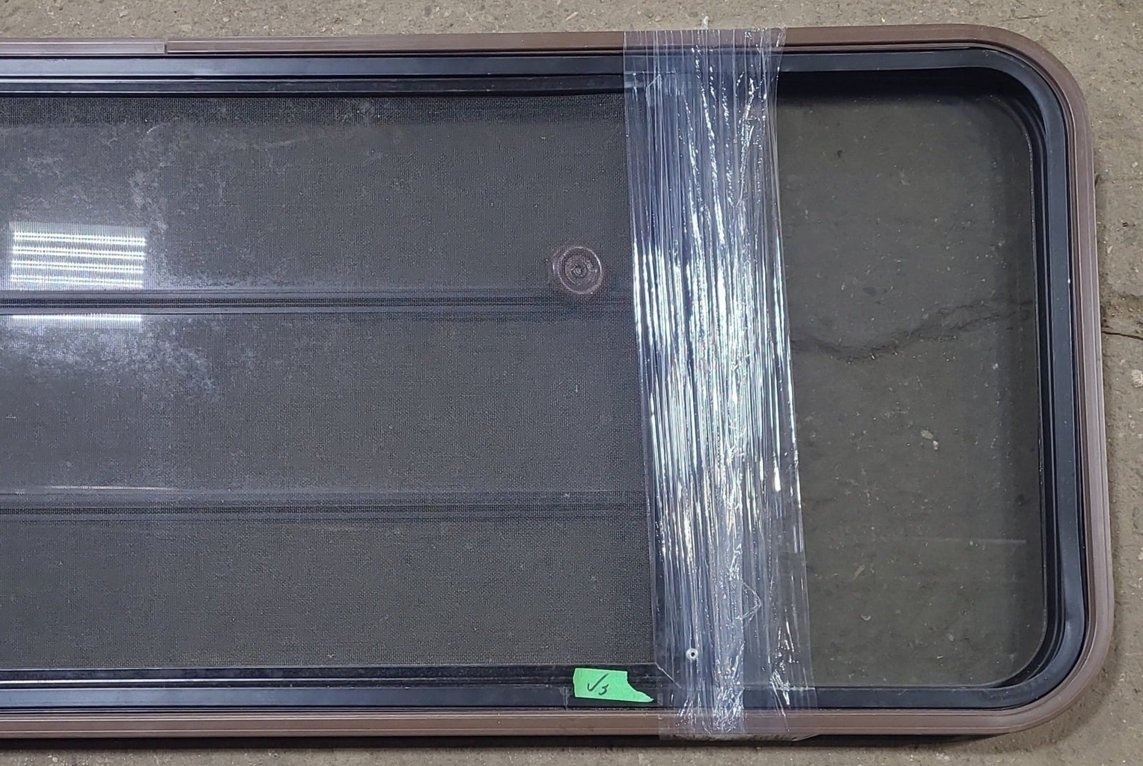 Used Black Radius Opening Window : 60 3/4