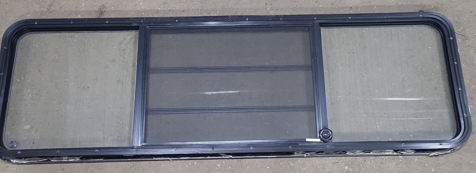 Used Black Radius Opening Window : 71 1/2