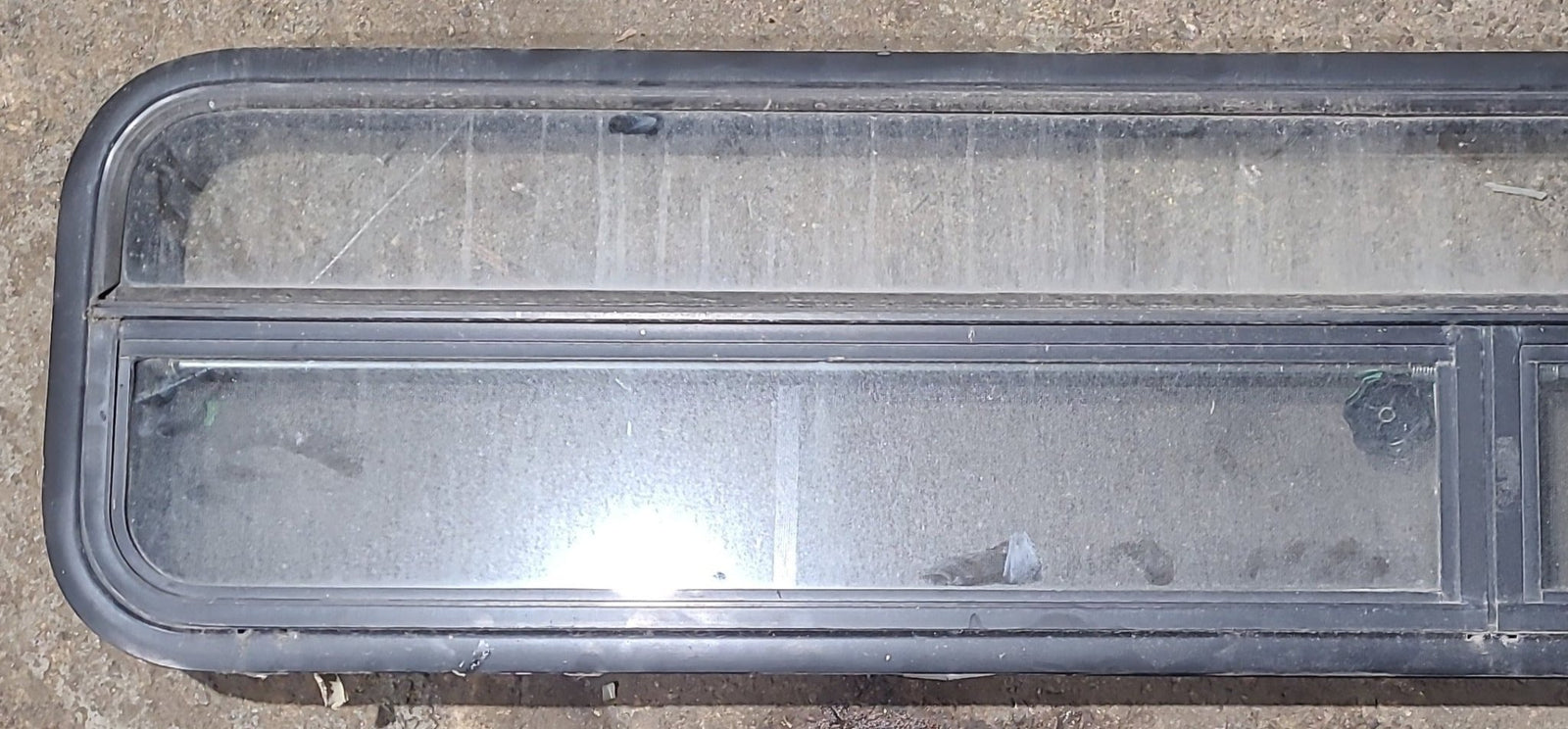 Used Black Radius Opening Window : 71 1/4