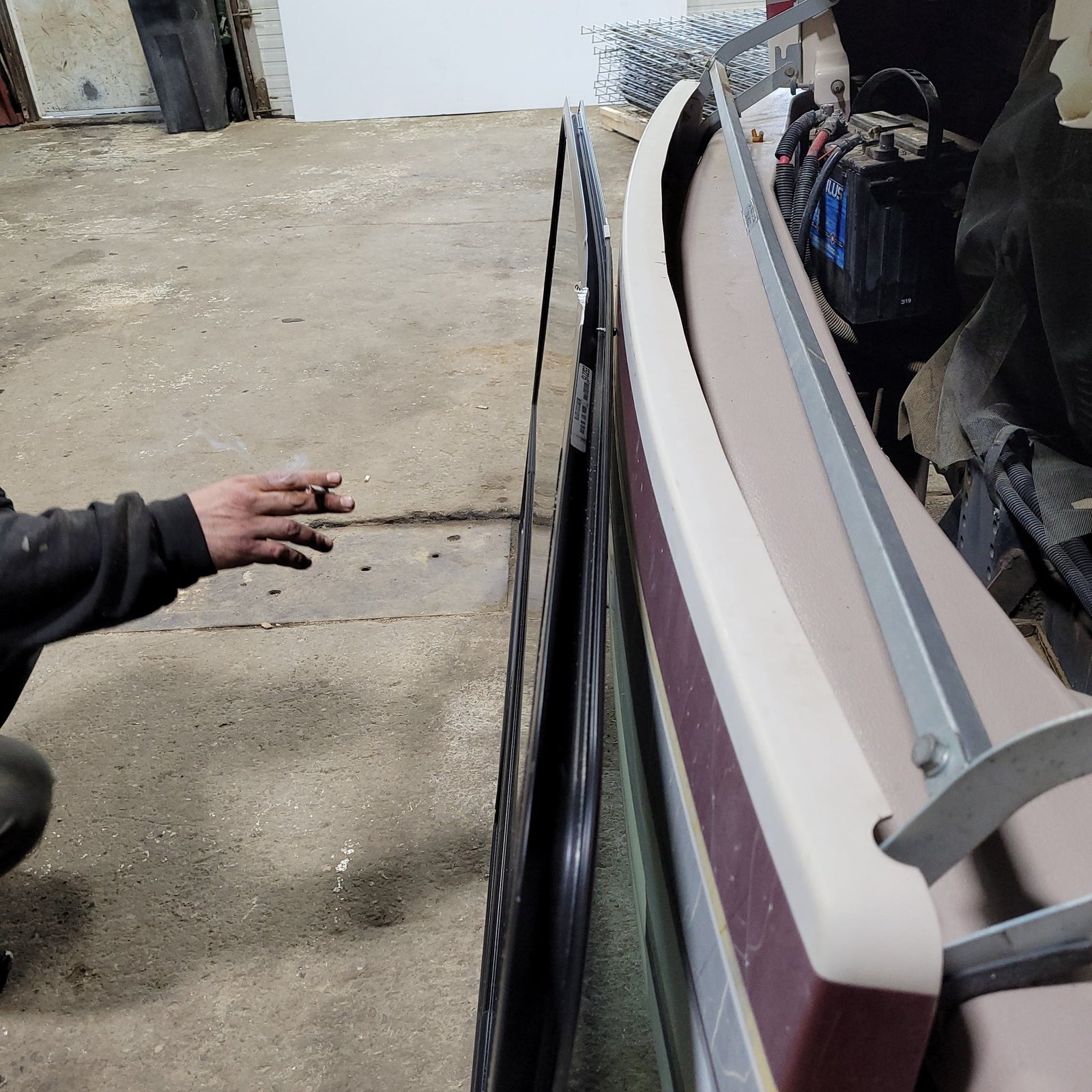 Used Black Radius Opening Window : 72