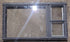 Used Black Square Emergency Opening Window: 36 1/2" W x 21 1/4" H x 1" D - Young Farts RV Parts