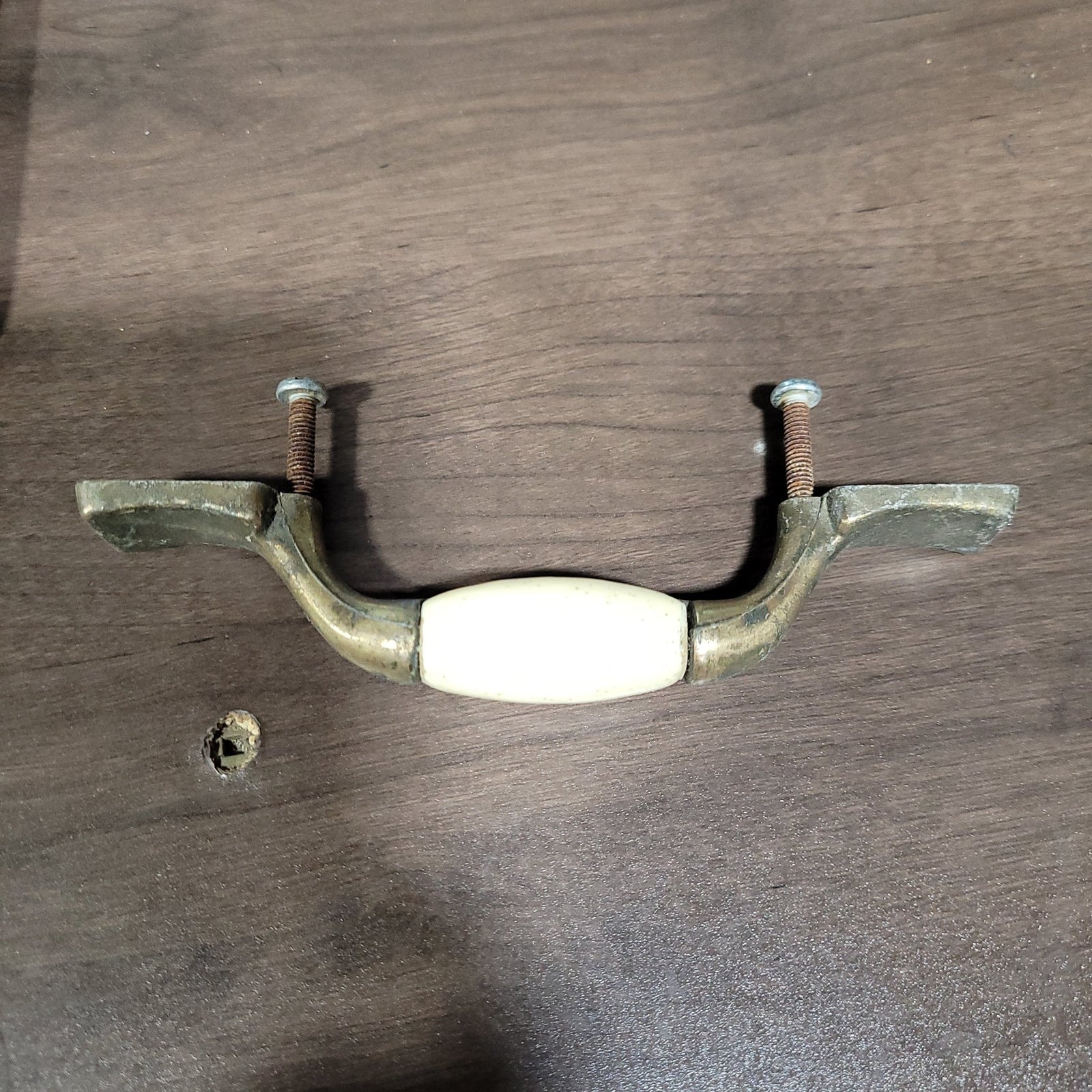 Used Bronze Cabinet Handle 3