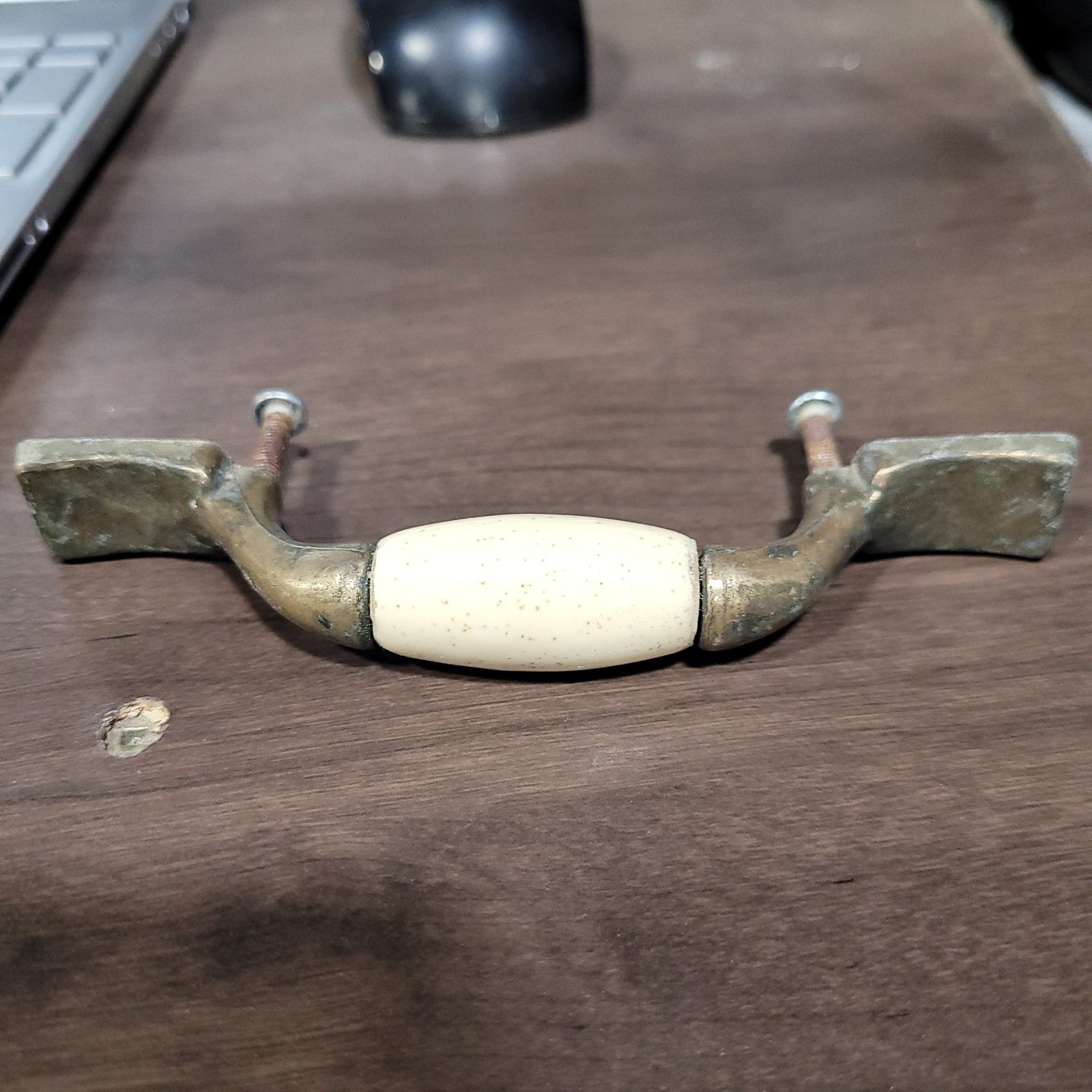 Used Bronze Cabinet Handle 3