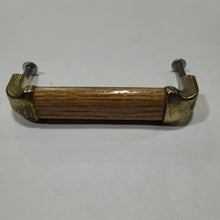 Load image into Gallery viewer, Used Bronze (with wooden center) Cabinet Handle 3&quot; Hole Spacing - Young Farts RV Parts