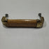 Used Bronze (with wooden center) Cabinet Handle 3" Hole Spacing - Young Farts RV Parts