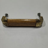 Used Bronze (with wooden center) Cabinet Handle 3