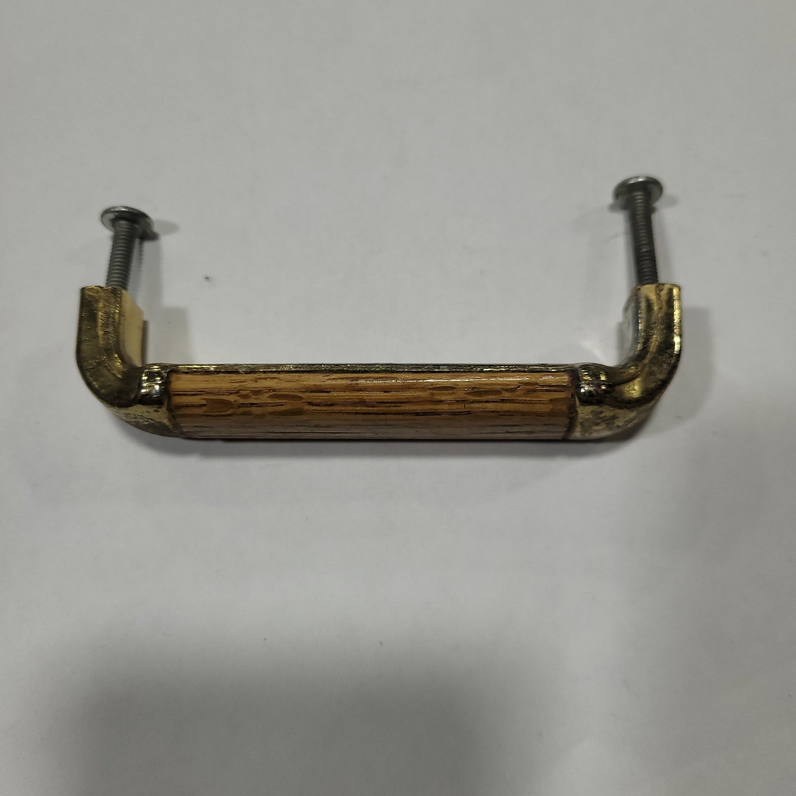 Used Bronze (with wooden center) Cabinet Handle 3