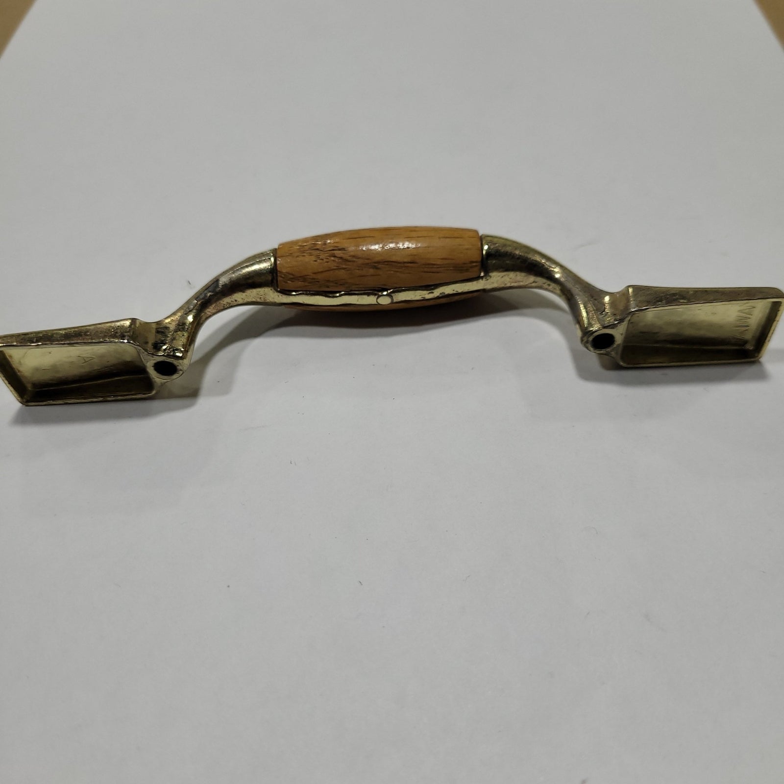 Used Bronze (with wooden center) Cabinet Handle 3