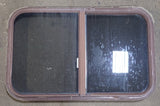 Used Brown Radius Opening Window : 31 3/4