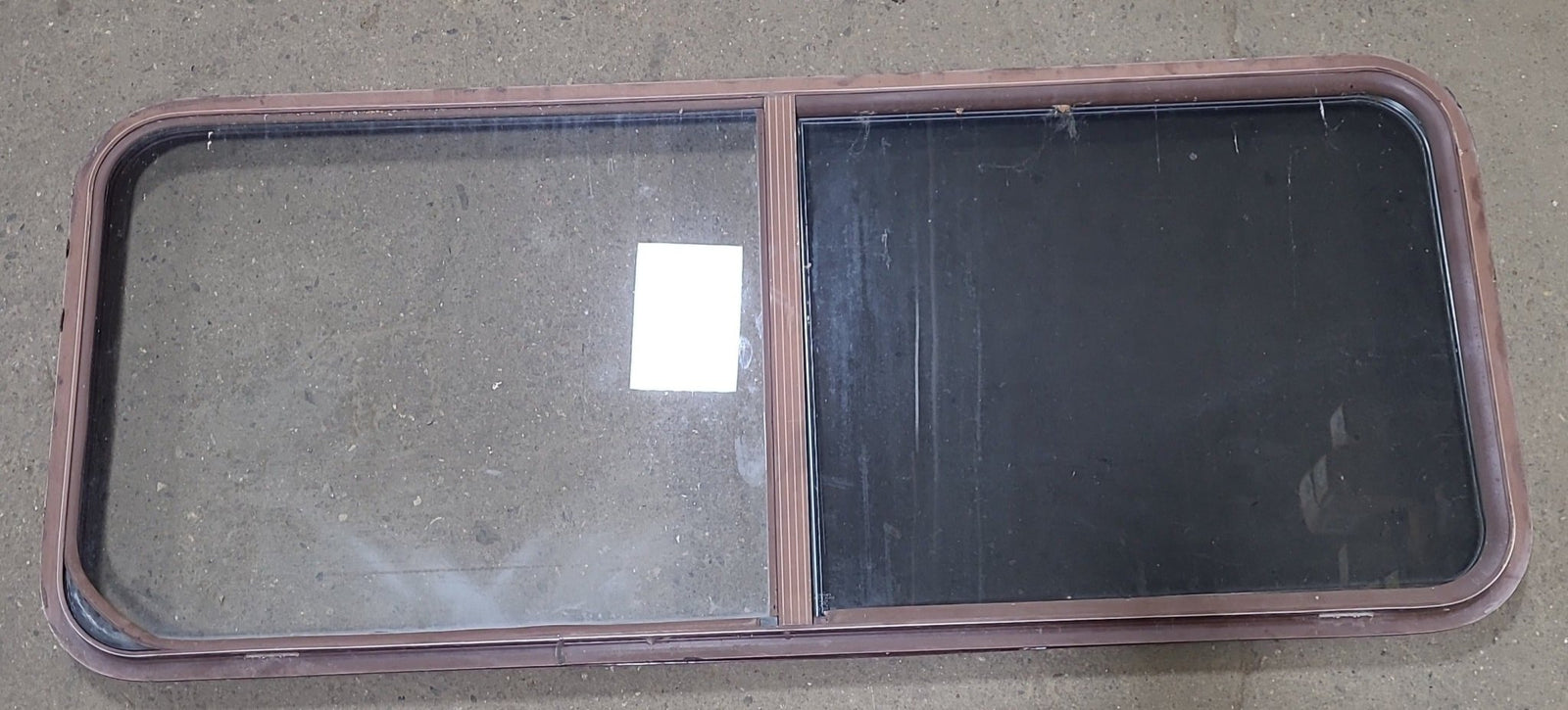 Used Brown Radius Opening Window : 53 3/4