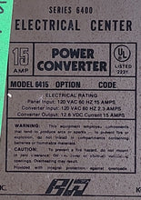 Load image into Gallery viewer, Used B&amp;W Converter Series 6400 Model 6415 - 15 AMP - Young Farts RV Parts