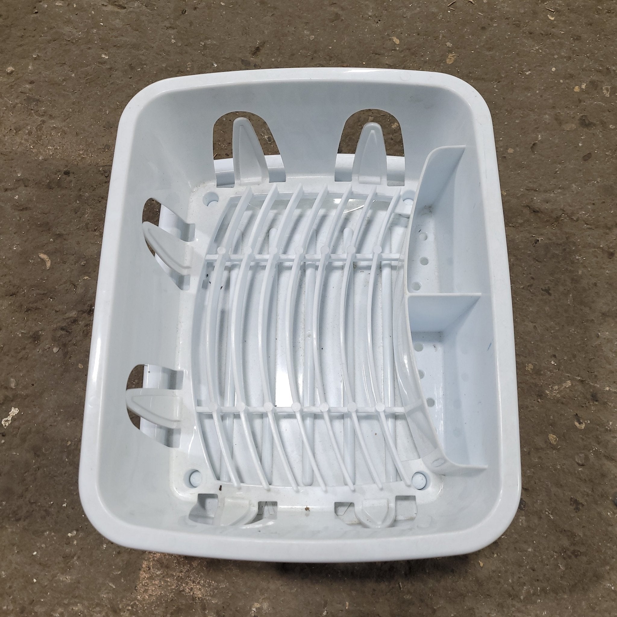 Camco Mini RV Dish Drainer & Tray, White