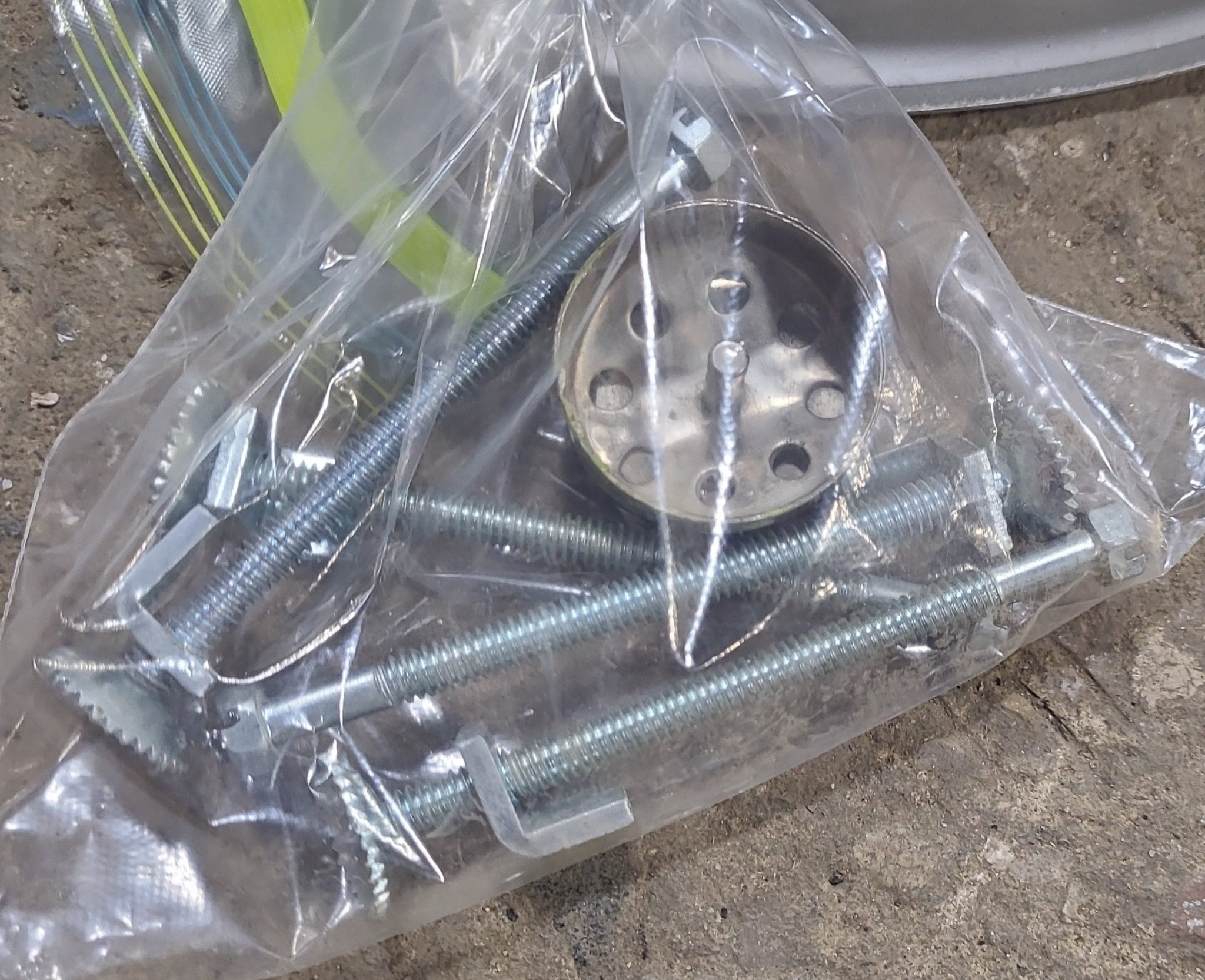 Used Chrome Bathroom Sink 14" x 10 1/2" x 6" D - Young Farts RV Parts