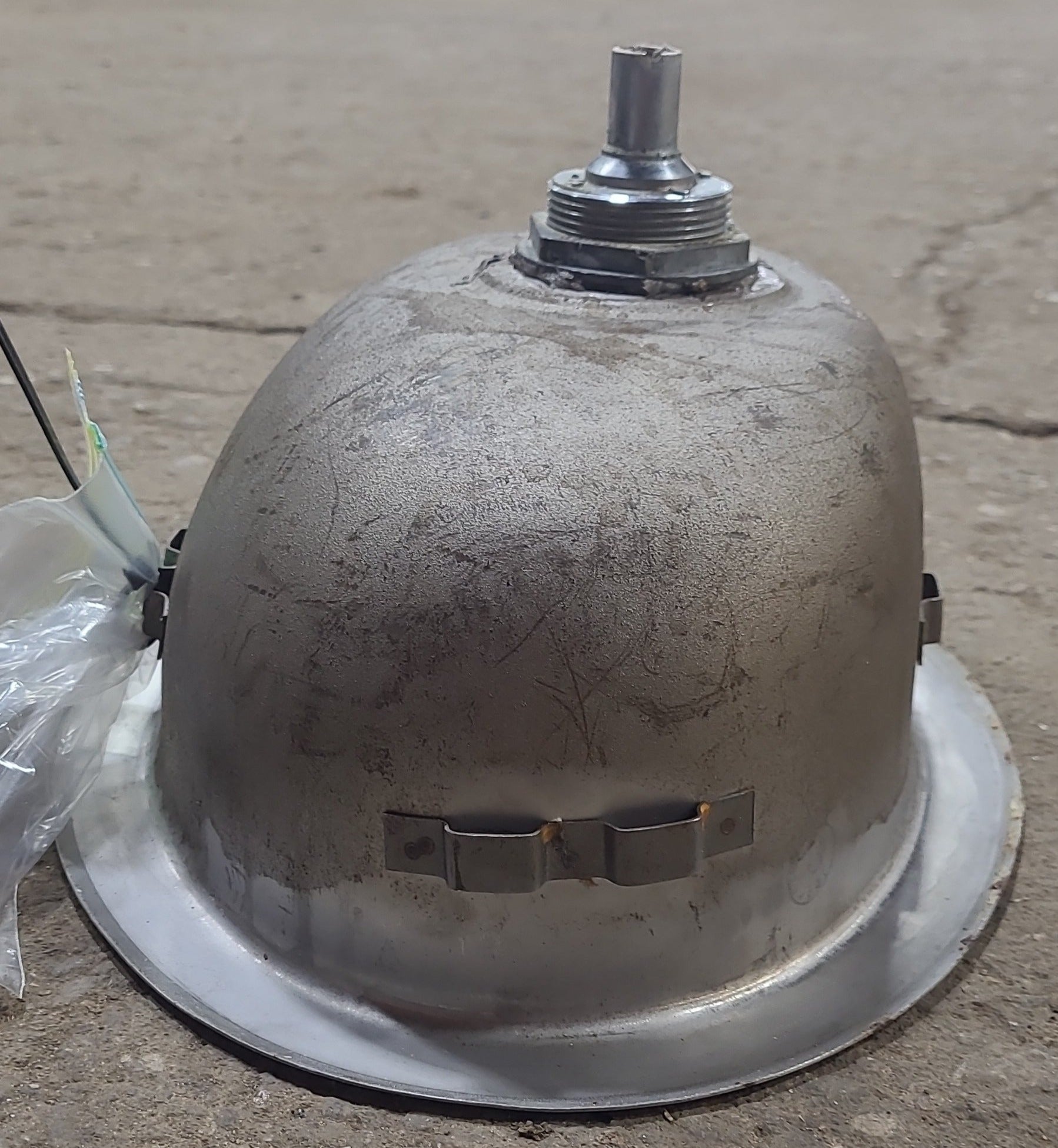 Used Chrome Bathroom Sink 14" x 10 1/2" x 6" D - Young Farts RV Parts