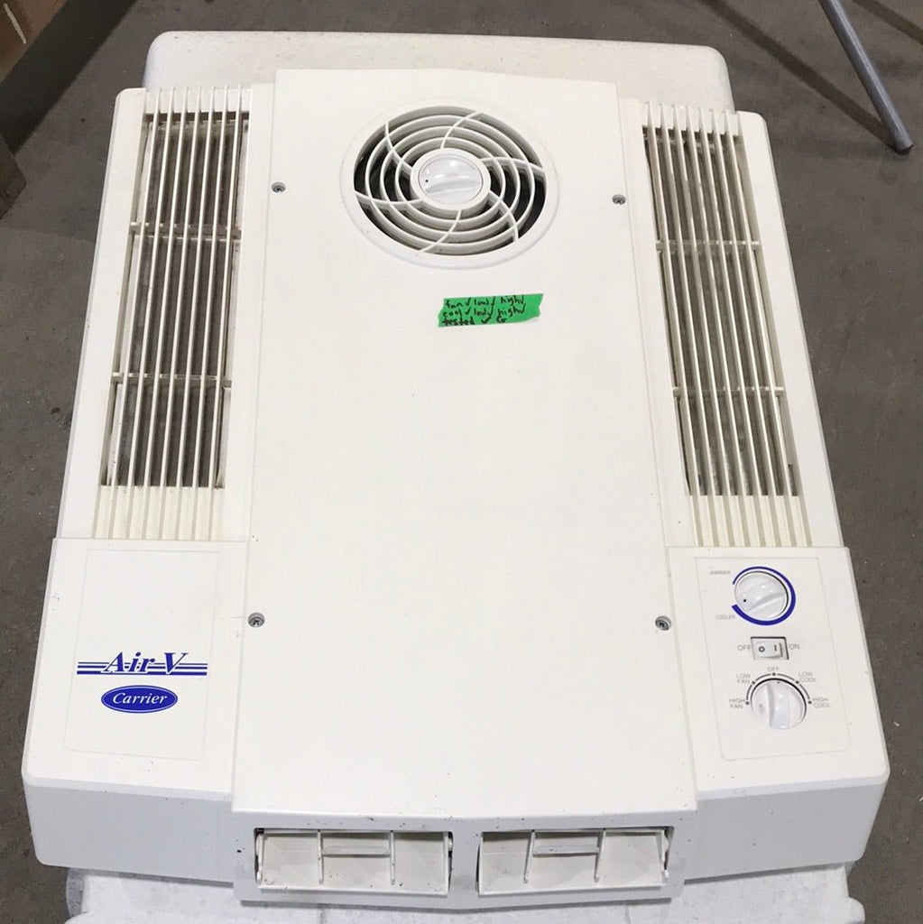 USED Complete Carrier Air Conditioner 68RV14102A W/Ceiling Assembly 13500BTU Cool Only - Young Farts RV Parts