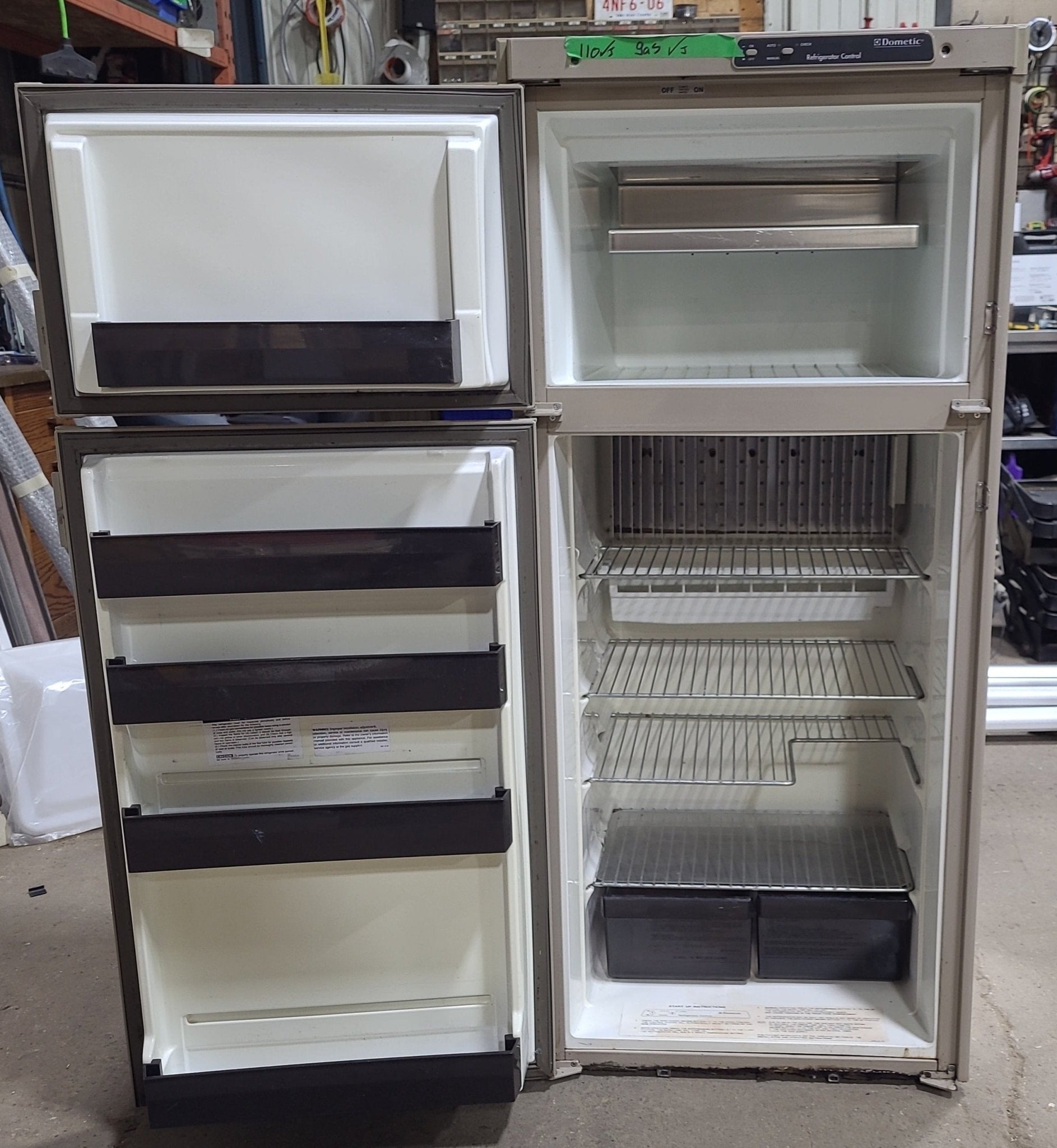 Used Complete Dometic RM2612 Fridge 2-WAY - Young Farts RV Parts