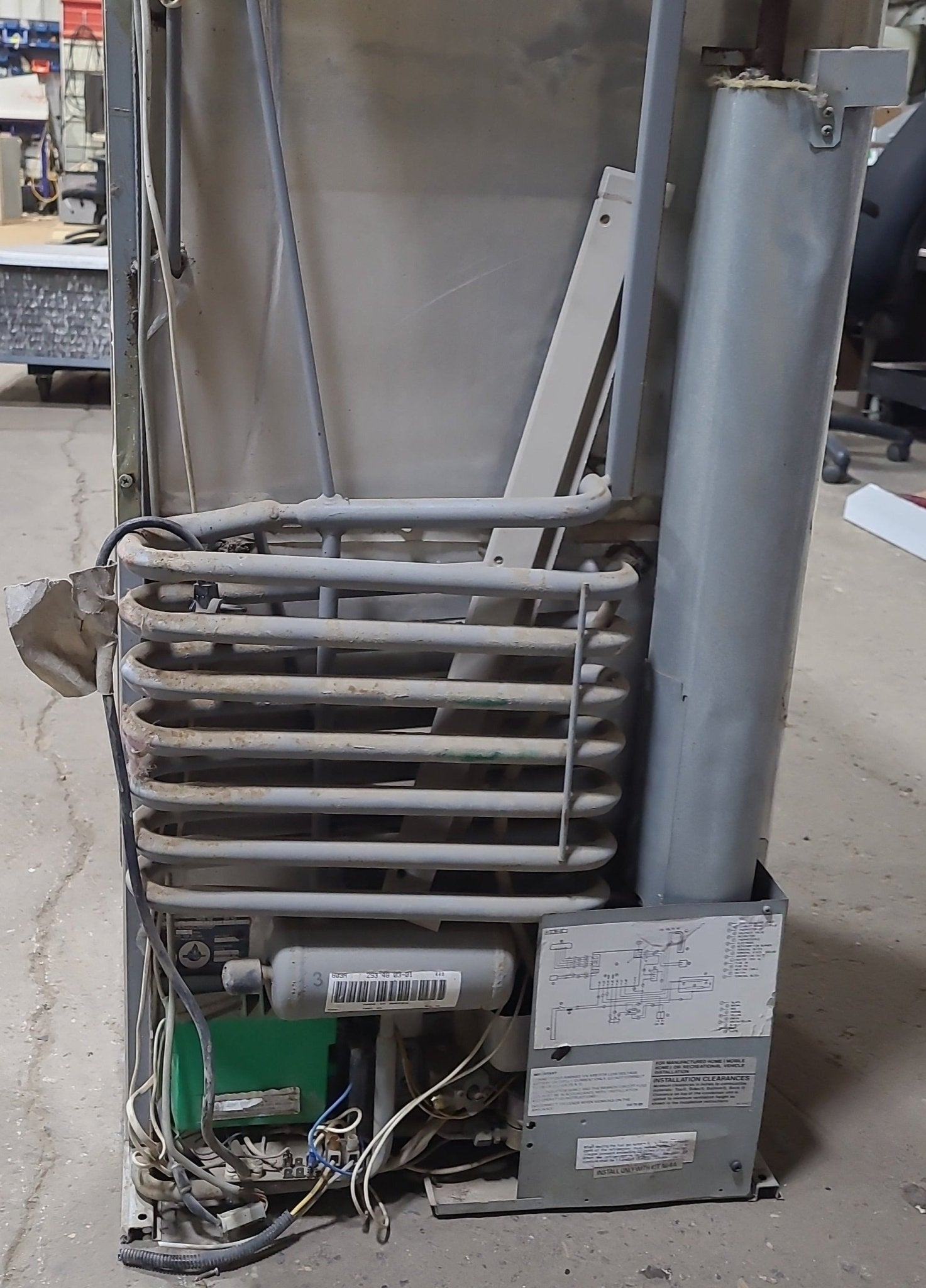 Used Complete Dometic RM2612 Fridge 2-WAY - Young Farts RV Parts