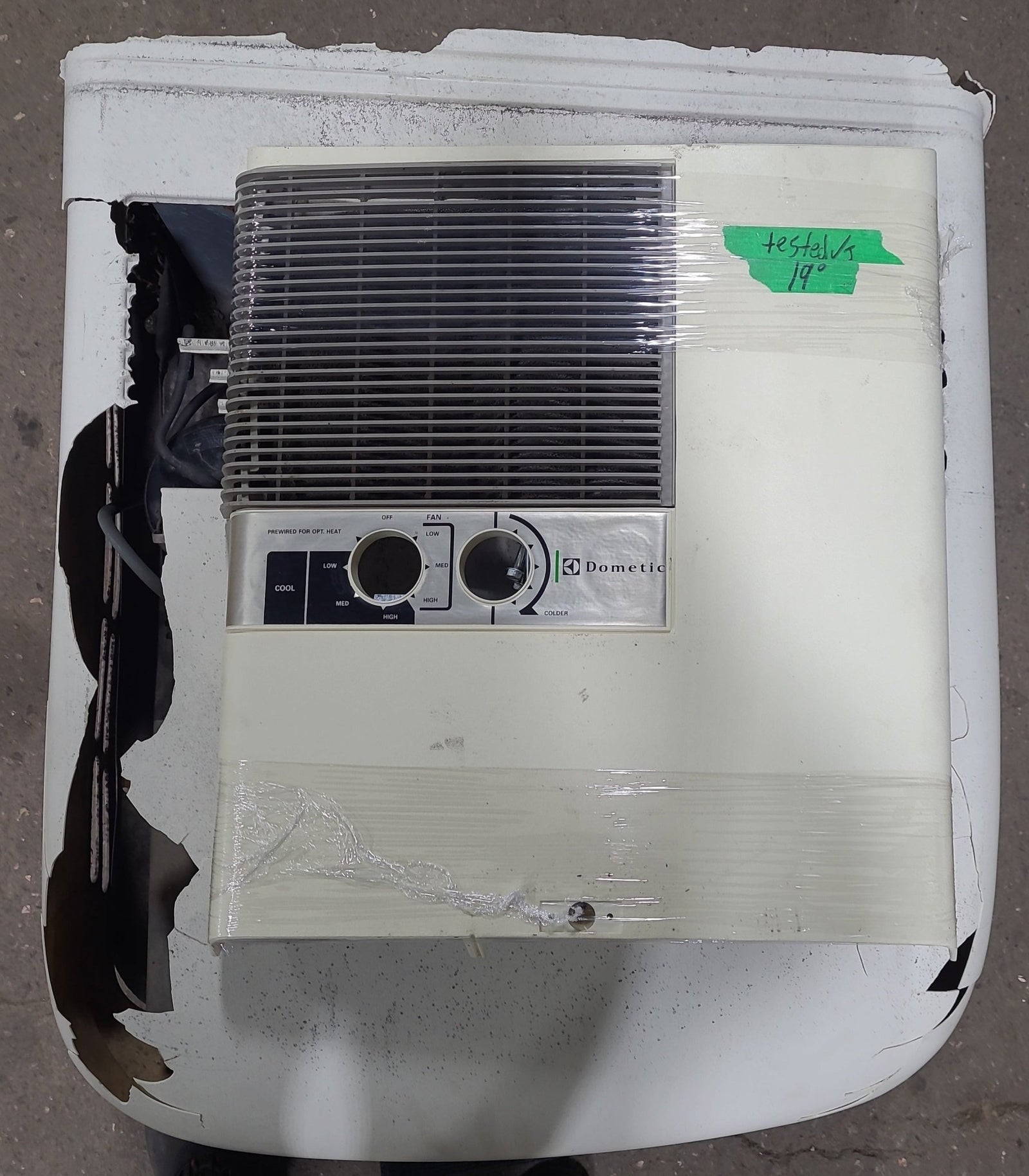 Used Complete Duo-Therm Air conditioner Head Unit 57915.622 | 13500BTU Cool Only - Young Farts RV Parts