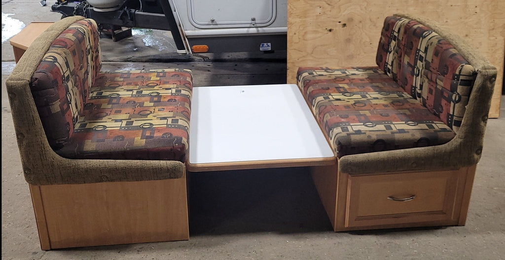 Used Complete RV Dinette Set | 41” D x 86" W - Young Farts RV Parts