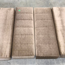 Load image into Gallery viewer, USED Dinette Cushion Set- 4 piece | 2 @ 38&quot; X 25&quot; X 4 1/2&quot; D, 2 @ 38&quot; X 13&quot; X 4 1/2&quot; D - Young Farts RV Parts