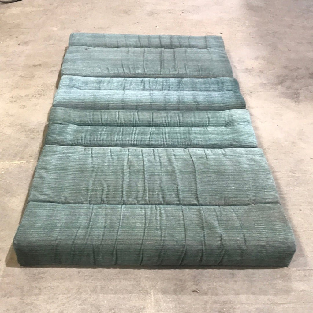 Used Dinette Cushion Set- 4 piece | 2 @ 40" X 24 1/2" X 5" D, 2 @ 40" X 13" X 5" D - Young Farts RV Parts