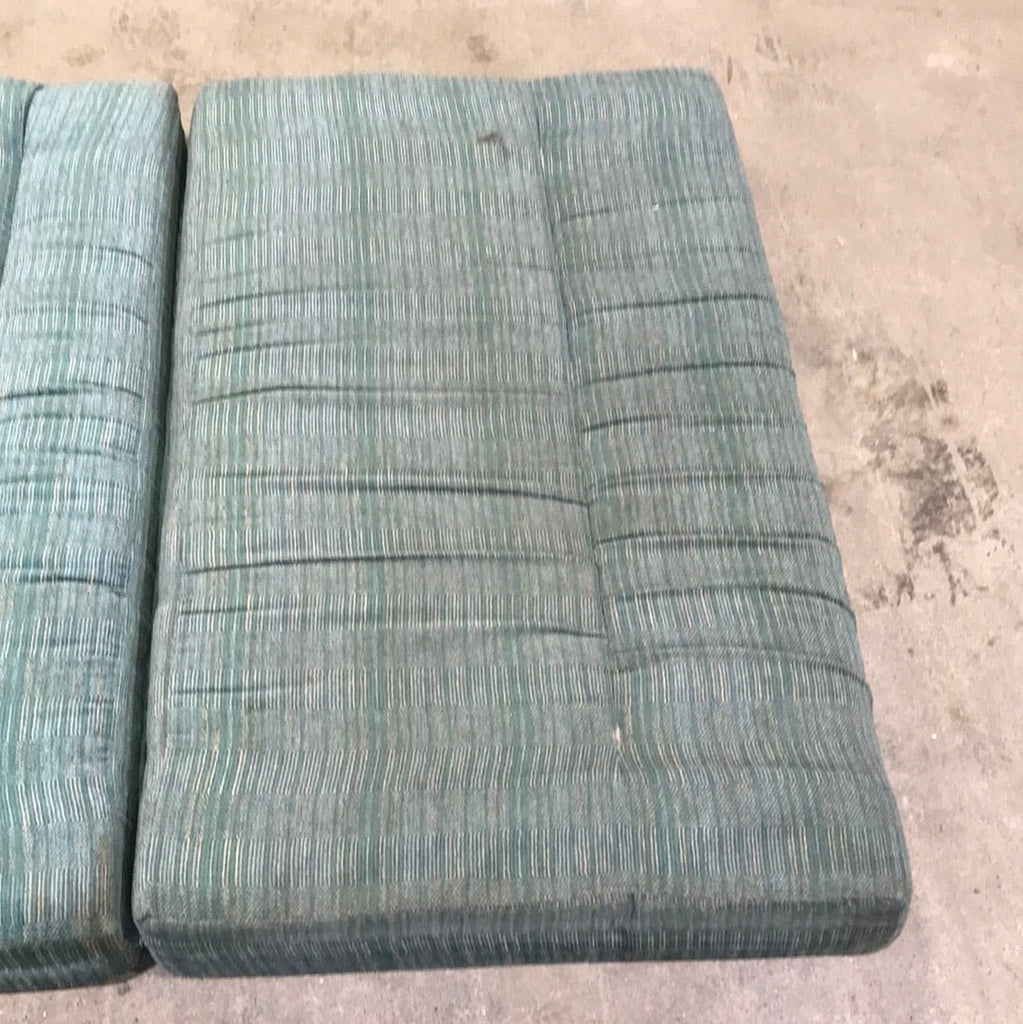 Used Dinette Cushion Set- 4 piece | 2 @ 40" X 24 1/2" X 5" D, 2 @ 40" X 13" X 5" D - Young Farts RV Parts