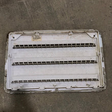 Load image into Gallery viewer, Used DOMETIC 3109350.011 - Yellowed Air Intake Side Refrigerator Vent- HAS FRAME - Young Farts RV Parts