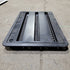 Used DOMETIC 3109350.065 - Black Air Intake Side Refrigerator Vent- HAS FRAME - Young Farts RV Parts