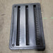 Used DOMETIC 3109350.065 - Black Air Intake Side Refrigerator Vent- HAS FRAME - Young Farts RV Parts