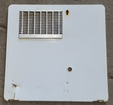 Used Dometic 91385 Door For Atwood 10 Gallon Water Heater - surface mount NO FRAME - Off white