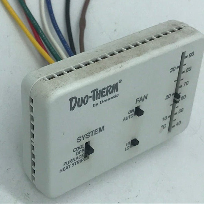 Used Dometic Analog Thermostat Cool/Furnace 3106995.057 - Young Farts RV Parts